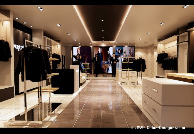 时尚服装店内景 打造沉浸式零售体验的艺术